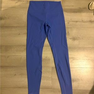 LULULEMON leggings size 8 blue